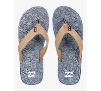 Billabong Men's Open Toe Sandals ~ All Day Theme Indigo Blue