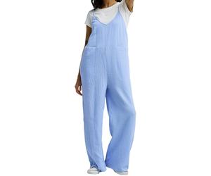 Billabong - Monos Mujer - Only In Dreams Jumpsuit Twilight Blue para Mujer - Talla M - Azul Azul M