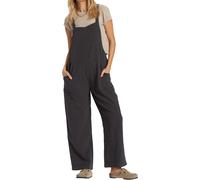 Billabong - Monos Mujer - Pacific Time Jumpsuit Black Sands para Mujer - Talla L - Negro Negro L