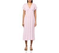 Billabong Morning Sky - Vestido Midi con Cuello en V para Mujer, Lavanda Helada, XS