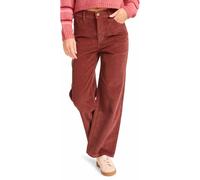 Billabong - Pantalones Mujer - Be Free Cord Pant W Espresso para Mujer - Talla 27 US - Burdeos Burdeos 27 US