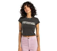 Billabong, Paradise Way Camiseta de Manga Corta, Mujer, L, Off Black
