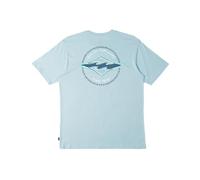 Billabong Rotor Diamond SS Camiseta, Coastal, Estándar para Niños
