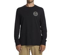 Billabong Rotor LS Camiseta, Black, Estándar para Hombre