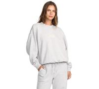 BILLABONG So Sunny Kendal Crew FLC - Jersey de Forro Polar (Forro Polar, Color Gris