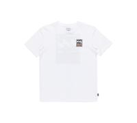 Billabong Stamp SS Camiseta, White, 16 años Niños