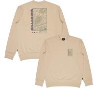 Billabong - Sudaderas - Compass Crew Chino - Talla M - Beige Beige M