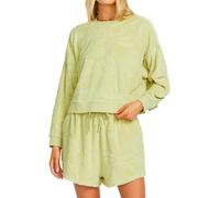 Billabong - Sudaderas - Sun Tempo Crew Fleece W Wasabi para Mujer - Talla S - Verde Verde S