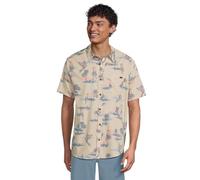 BILLABONG Sundays Mini SS - Camisa Abotonada para Hombre, Chile, L