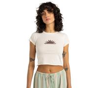 Billabong, Sweet Moment Camiseta de Manga Corta, Mujer, L, Salt Crystal