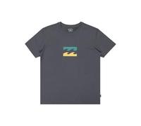 BILLABONG Team Wave SS - Camiseta de Manga Corta para niño (8-16), Color Negro