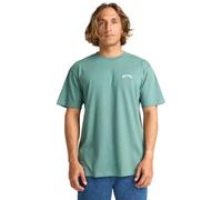 Billabong Top de Punto de Manga Corta Arch Crew SS Hombre Azul XS