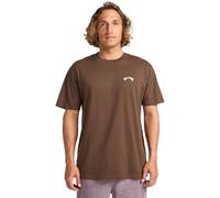 BILLABONG Top de Punto de Manga Corta Arch Crew SS Hombre Marrón L
