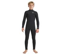 BILLABONG Traje de Neopreno Junior Foil de 5/4 mm con Cremallera en el Pecho - Negro - Manga Larga - Tipo de Espuma de Neopreno: Espuma Lite, parcialmente reciclada