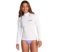 BILLABONG Tropic Surf - Camiseta de Surf de Manga Larga con UPF 50 - Mujer - Blanco