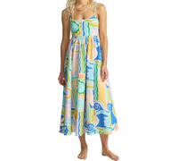 Billabong - Vestidos Mujer - Island Life Midi Dress Blue Multi para Mujer - Talla M - Azul Azul M