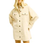 Billabong - Vestidos Mujer - Winter Ocean Cord Dress White Cap para Mujer de Algodón - Talla S - Beige Beige S