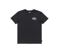 Billabong, Walled Camiseta de Manga Corta, Chicos, 10 años, Dark Navy