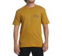 Billabong Walled SS Camiseta, Dijon, Estándar para Hombre