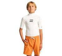 BILLABONG Waves All Day - Licra de Manga Corta - Niños 8-16 - Blanco