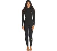 BILLABONG Womens Synergy 4/3mm Back Zip Wetsuit ABJW100133 - Wild Black Womens Size - 4