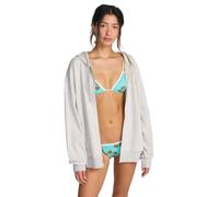 BILLABONG Zip Family - Sudadera con Capucha y Cremallera - Mujer - Gris