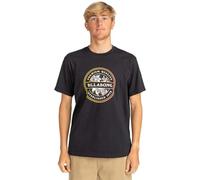 Camiseta Billabong Rotor Fill manga corta negro naranja - M