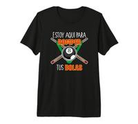 Billar Bola De Billar - Bola Ocho Pool Pool Billiards Camiseta Premium
