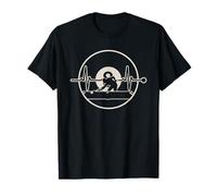 Billar Latido del Corazón Pool Player Cue Camiseta