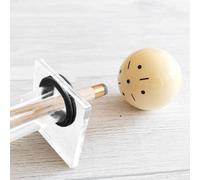 Billard Strokes Training Tool, Billard Strokes Trainer - Ajustable -Strokes - Entrenamiento para snookar Nueve Balls, amantes del billar Su diseño transparente ayuda a clubes diferentes