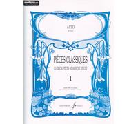 Billaudot Pieces clásicos Vol.1 Alto (Divers auteurs) Partition clásica cuerdas alto