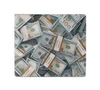 Billete de dólar estadounidense. Un monedero pequeño y portátil, ideal para