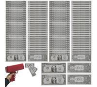 Billete De Un Dólar - Conjunto De Accesorios De Película De Dinero Falso | Jue go De Simulación, Juguete Educativo, Moneda para Niños, Niñas, Adolescentes Y Jóvenes | Dólares De Simulación Compactos