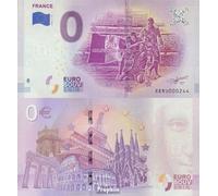 Billete Francia Souvenirschein Francia sin circular 2018 0 Euro Football-WM 2018 (dinero para coleccionistas - sin medio de pago) Fútbol