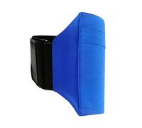 Billetera antideslizante para el teléfono con pierna y banda deportiva, banda para pantorrilla, brazalete para teléfono, ajustable, bolsa antideslizante para el tobillo