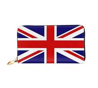 Billetera Bolsa Bandera del Reino Unido Monedero con Cremallera Change Purse Vintage Billetera Cartera para Madre, Damas, Niña