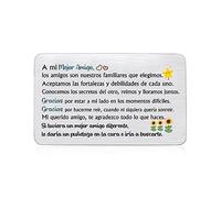Billetera de Amigo Insertar Tarjeta Regalo Navidad Regalos Cumpleaños Hombres Adolescentes Personalizados Fomentar Mayoría Grabado Bolsillo Universidad Amistad Apreciar Recuerdo Navidad Regalo
