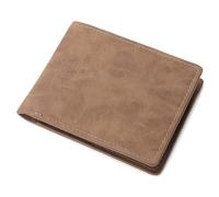 Billetera De Cuero Suave De 2 Piezas, Tarjetero Retro Doble Simple, Resistente Al Desgaste, Resistente A Los Arañazos, Liviano Y Portátil, Adecuado para Guardar Cambio, Tarjetas Bancarias, Etc.