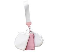 Billetera de la pulsera del llavero: almacenamiento multi -compartimento, tela suave, fácil de transportar, cremallera segura | Portable para monedas, tarjetas, pequeños elementos esenciales, viajes p