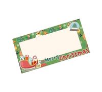 Billetera de madera para dinero en efectivo, clip festivo para fiestas de vacaciones y sobre de madera para regalar, Green, One Size