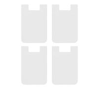 Billetera pegajosa para la carcasa de la parte posterior del titular de la tarjeta del teléfono,4X Silicona Trasera de los Teléfonos Stick en - Holder para Hombres, Accesorios Del Teléfono P