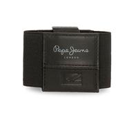 Billetera Pepe Jeans Billetera Hombre Cuero De Imitación Negro