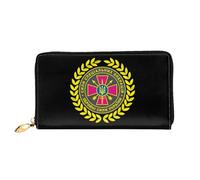 Billetera Pequeña Emblema De Las Fuerzas De Operaciones Especiales De Ucrania Bolso Dinero Moda Bolso Retro De Mujer Hermosamente Portamonedas para Adolescente, Mejor Amigo, Madre