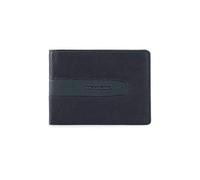 Billetera Piquadro Pu1392w101r Embrague Hombre Cuero Azul