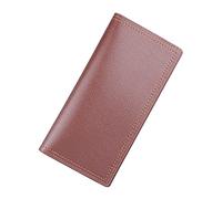 Billetera Tarjetero Monocolor Cartera Abierta Múltiples Ranuras para Tarjetas Bolso de embrague Cartera Mujer Negro, café, talla única