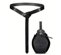 Billeteras genuinas de cuero retro medieval únicas, regalo de monedas de lujo de cumpleaños de Navidad para hombres, muchos estilos de billetera de amuleto de símbolo vikingo nordic (color: bolsa de