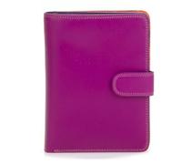 billetereo monedero de piel para mujer -mywalit - large wallet w/ zip purse - 229-75 - sangria multi