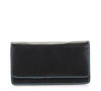 billetereo monedero de piel para mujer -mywalit - medium matinee purse/ wallet - 237-4 - black pace