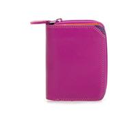 billetereo monedero de piel para mujer -mywalit - small wallet w/zip around purse - 226-75 - sangria multi