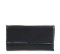 billetereo monedero de piel para mujer -mywalit - tri-fold w/outer zip purse - 269-4 - black pace